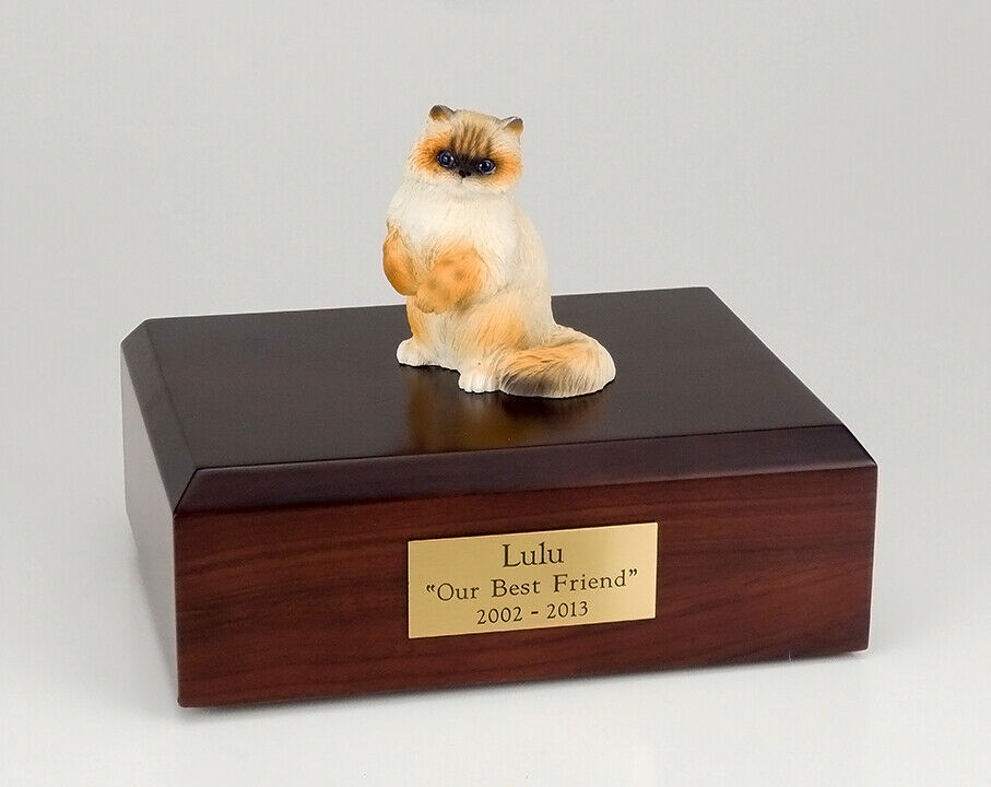 Ragdoll Cat Figurine Pet Cremation Urn Available in 3 Different Colors & 4 Sizes
