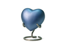 Load image into Gallery viewer, Blue 6 Keepsake Set Funeral Cremation Urns for Ashes, 5 Cubic Inches each
