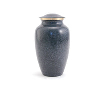 Load image into Gallery viewer, New,Solid Brass MAUS Granite Child/Pet Cremation Urn, 70 Cubic Inches
