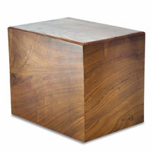 Load image into Gallery viewer, Extra-Large 350 Cubic Inch Windsor Wood Companion Cremation Urn for Ashes
