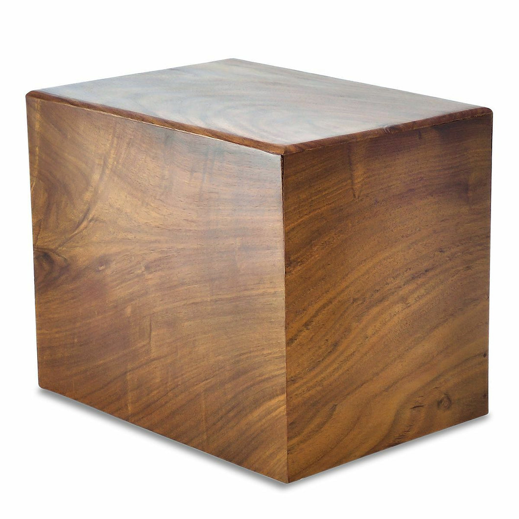 Extra-Large 350 Cubic Inch Windsor Wood Companion Cremation Urn for Ashes