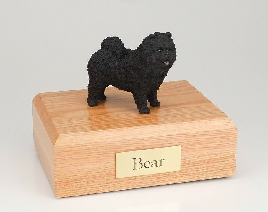 Chow Chow Pet Funeral Cremation Urn Available in 3 Different Colors & 4 Sizes