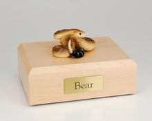 Load image into Gallery viewer, Rattlesnake Figurine Wildlife Cremation Urn Available in 3 Dif. Colors &amp; 4 Sizes
