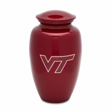 Load image into Gallery viewer, Virginia Tech Football Helmet 225 Cubic Inches Adult Cremation Urn For Ashes
