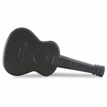 Load image into Gallery viewer, Small/Keepsake 10 Cubic Inch Black Acoustic Guitar Brass Cremation Urn for Ashes
