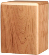 Load image into Gallery viewer, Large/Adult 240 Cubic Inch Eden Oak Natural Cherry Cremation Urn for Ashes
