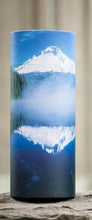 Load image into Gallery viewer, Large/Adult 200 Cubic Inch Mountain Lake Scattering Tube Cremation Urn for Ashes
