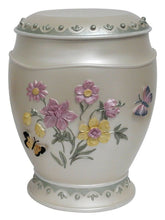 Load image into Gallery viewer, Large/Adult 220 Cubic Inches Hummingbird/Butterfly/Flower Resin Cremation Urn
