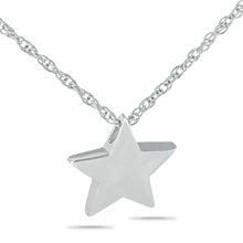 Load image into Gallery viewer, Stainless Steel Star Pendant Funeral Cremation Urn w/necklace
