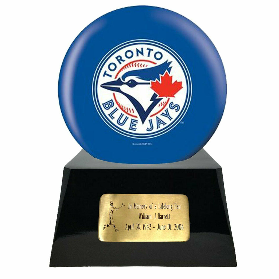 Toronto Blue Jays Baseball Cremation Urn Adult Funeral Sport Team Urn For Ashes