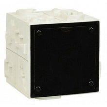 Load image into Gallery viewer, Small/Keepsake 8 Cubic Inch Ivory Infant Block Funeral Cremation Urn for Ashes
