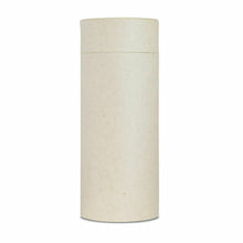 Load image into Gallery viewer, Large/Adult 250 Cubic Inch Ivory Scattering Tube Biodegradable Cremation Urn
