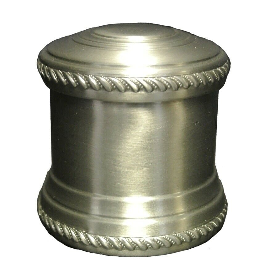 Small/Keepsake 17.5 Cubic Inch Pewter Orion Funeral Cremation Urn for Ashes