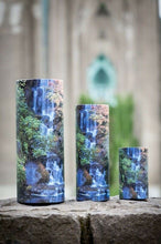Load image into Gallery viewer, Small/Keepsake 90 Cubic Inch Waterfall Scattering Tube Cremation Urn for Ashes
