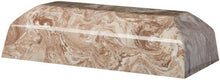 Load image into Gallery viewer, Large/Adult 298 Cubic Inch Cafe Zenith Cultured Marble Cremation Urn for Ashes
