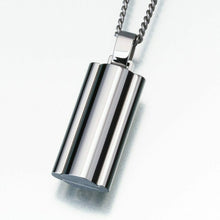 Load image into Gallery viewer, Stainless Steel Narrow Flask Memorial Jewelry Pendant Funeral Cremation Urn
