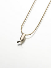 Load image into Gallery viewer, Sterling Silver Fish (Ichthus) Memorial Jewelry Pendant Funeral Cremation Urn
