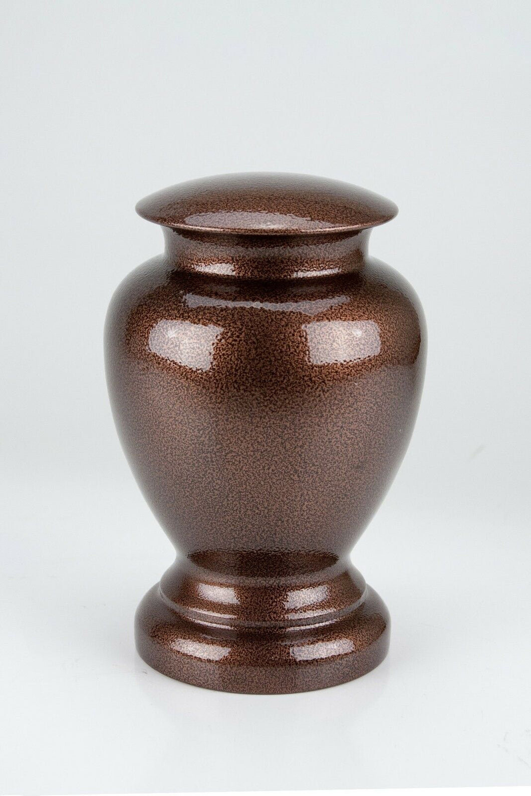 Large/Adult 200 Cubic Inches Copper Steel Vase Urn for Cremation Ashes
