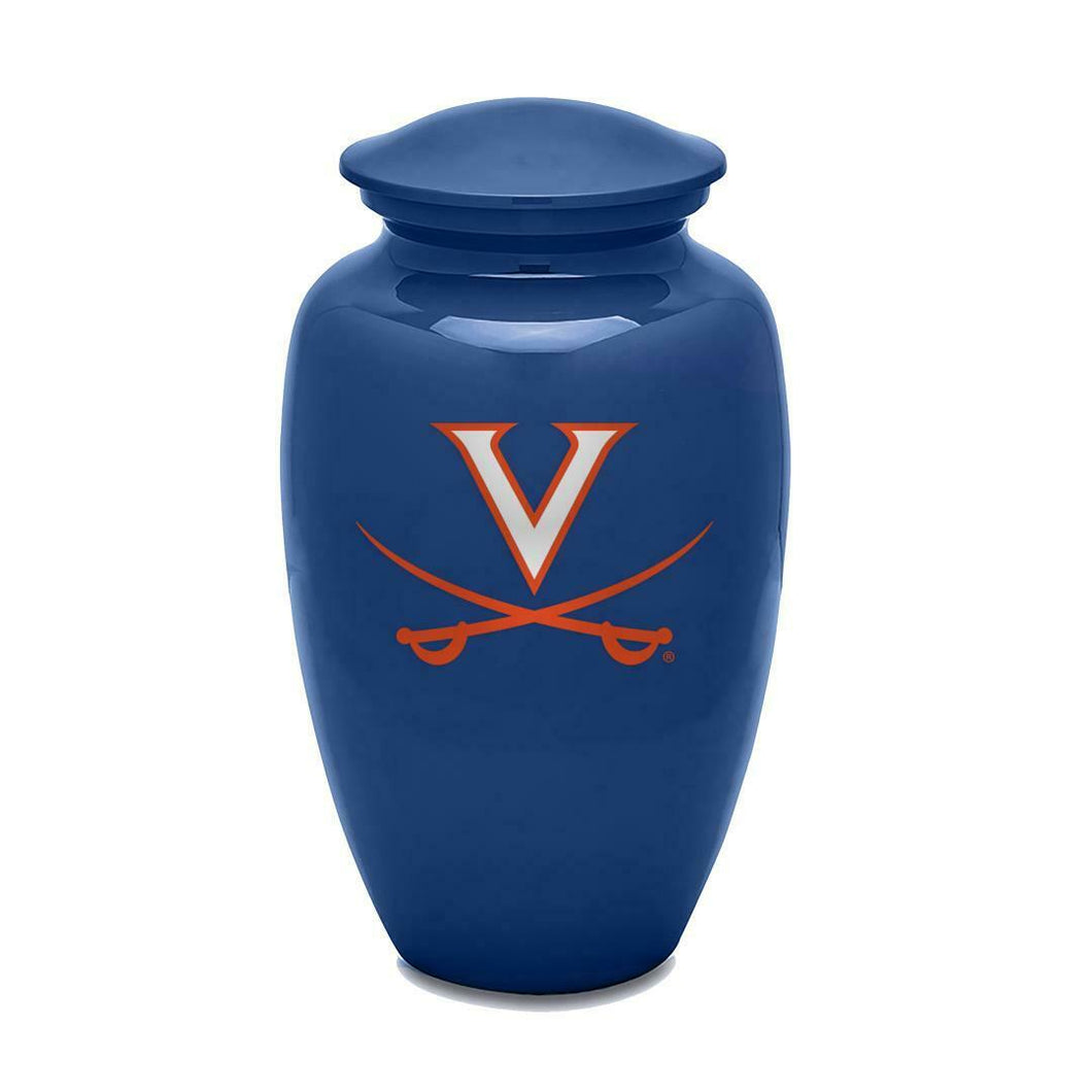 University Virginia Cavaliers 210 Cubic Inch Large/Adult Funeral Cremation Urn