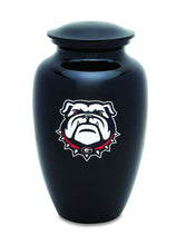 Load image into Gallery viewer, University of Georgia Bulldog 210 Cubic Inches Large/Adult Cremation Urn
