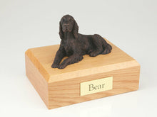 Load image into Gallery viewer, Irish Setter, Bronze Stand Pet Cremation Urn Avail. in 3 Diff Colors &amp; 4 Sizes
