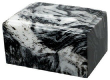 Load image into Gallery viewer, Small/Keepsake 2 Cubic Inch Marlin Tuscany Cultured Marble Funeral Cremation Urn
