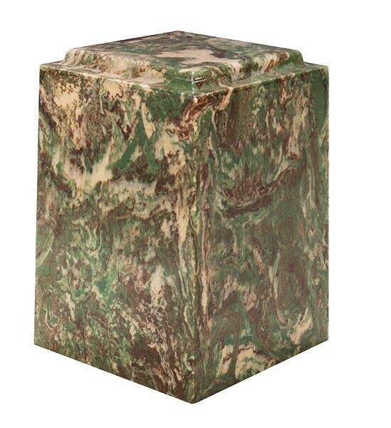 Large/Adult 220 Cubic Inch Windsor Camouflage Cultured Marble Cremation Urn