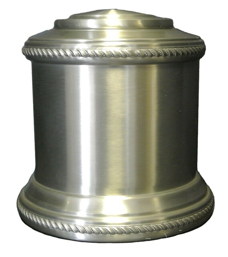 Small/Keepsake 80 Cubic Inch Pewter Orion Funeral Cremation Urn for Ashes