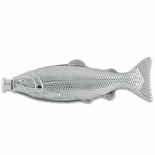 Load image into Gallery viewer, Small/Keepsake 10 Cubic Inch Fish Brass Funeral Cremation Scattering Tube
