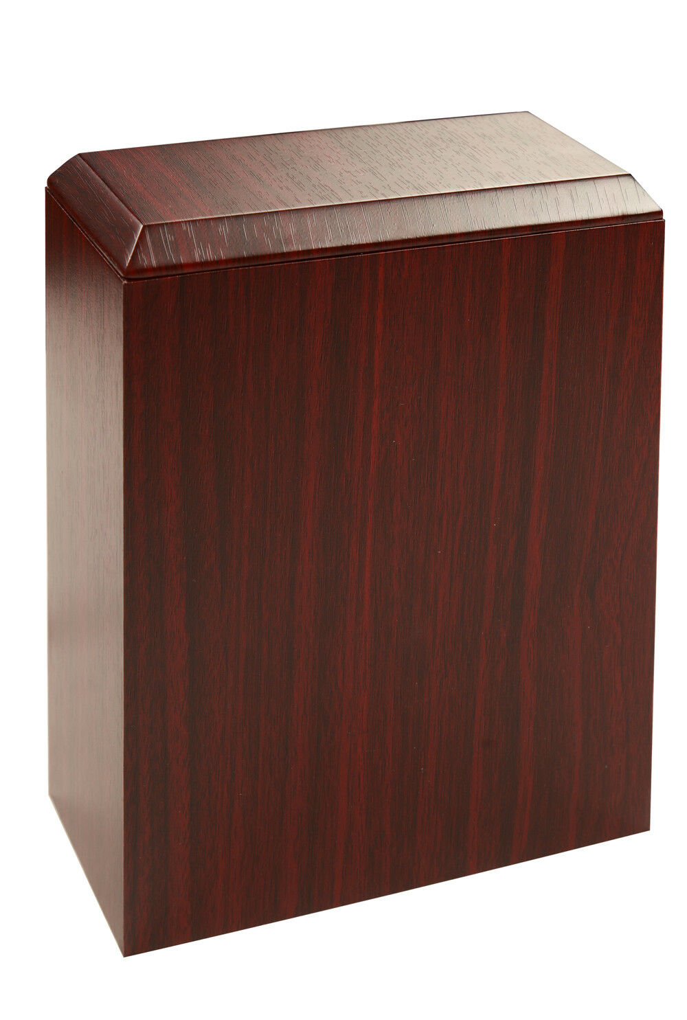 Large/Adult 215 Cubic Inches Dark Grain Simplicity Cremation Urn for Ashes