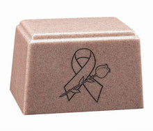 Load image into Gallery viewer, Large/Adult 260 Cubic Inches Ark Niche Stone Cremation Urn - Choice of 8 Colors
