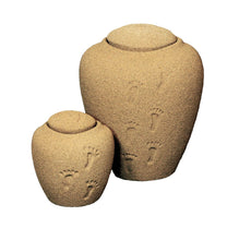 Load image into Gallery viewer, Biodegradable, Oceane Permanent Mini Sand and Gelatin Funeral Cremation Urn
