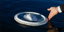 Load image into Gallery viewer, Large/Adult 200 Cubic Inch Lily Water Scattering Bowl Funeral Cremation Urn
