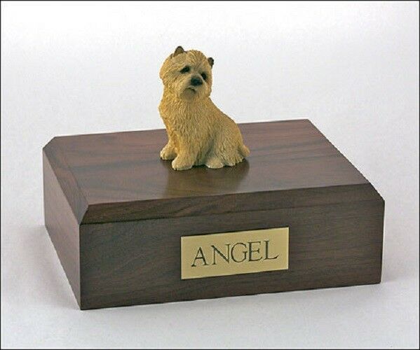 Cairn Terrier Pet Funeral Cremation Urn Available 3 Different Colors & 4 Sizes