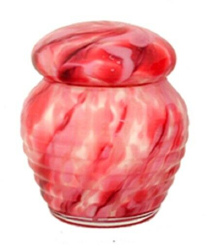 Small/Keepsake 12 Cubic Inch Crystal Rosaline Splendor Funeral Cremation Urn