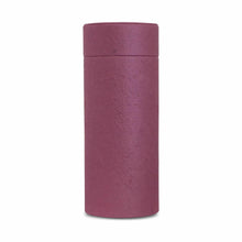 Load image into Gallery viewer, Large/Adult 250 Cubic Inch Burgundy Scattering Tube Biodegradable Cremation Urn
