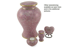 Load image into Gallery viewer, Cloisonne 4 Keepsake Set Funeral Cremation Urns for Ashes, 5 Cubic Inches each
