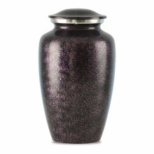 Load image into Gallery viewer, Large/Adult 220 Cubic Inches Purple Brass Funeral Cremation Urn for Ashes
