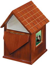 Load image into Gallery viewer, Dog House 90 Cubic Inches Funeral Cremation Urn for Ashes and Picture Frame
