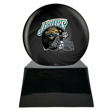 Load image into Gallery viewer, Large/Adult 200 Cubic Inch Jacksonville Jaguars Metal Ball on Cremation Urn Base
