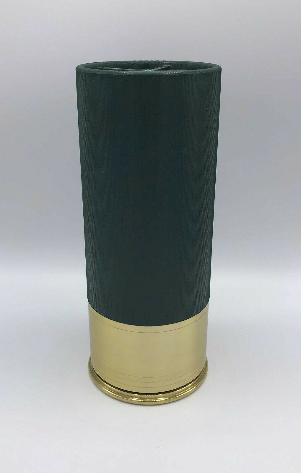 Shotgun Shell Urn Green 100 Cubic Inch Funeral Pet Cremation Urn Can Be Engraved