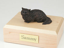 Load image into Gallery viewer, Angora Cat Figurine Bronze Cremation Urn Available 3 Different Colors &amp; 4 Sizes
