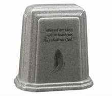 Load image into Gallery viewer, Large 275 Cubic Inches Tablet Millennium Stone Cremation Urn -Choice of 8 Colors
