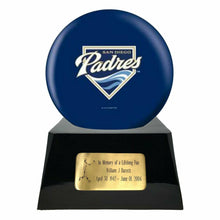 Load image into Gallery viewer, San Diego Padres Sports Team Adult Baseball Funeral Cremation Urn For Ashes

