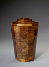 Load image into Gallery viewer, Praise Infant/Child/Pet Black Walnut Wood Funeral Cremation Urn,75 Cubic Inches

