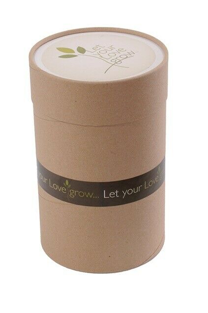 Small/Keepsake 30 Cubic Inch Biodegradable Funeral Cremation Urn Planting Kit
