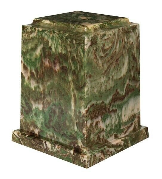 Large 225 Cubic Inch Windsor Elite Camo Cultured Marble Cremation Urn For Ash