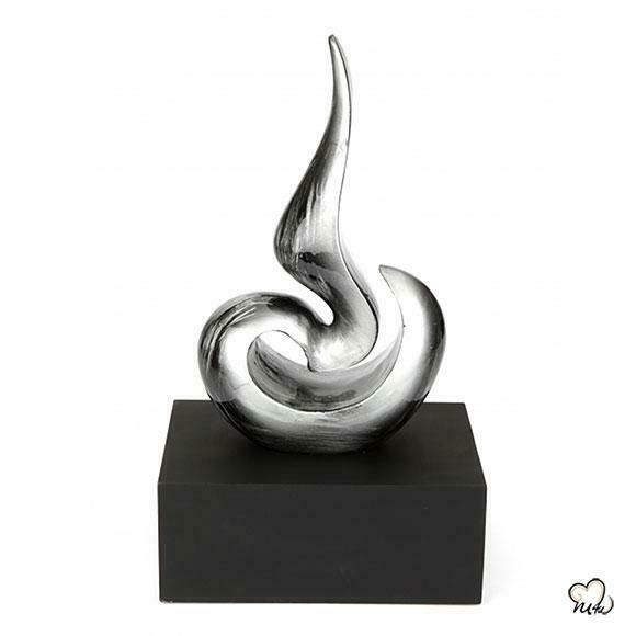 Large/Adult 210 Cubic Inch Aluminum Eternal Flame Funeral Cremation Urn