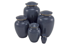 Load image into Gallery viewer, New,Solid Brass MAUS Granite Large Cremation Urn, 195 Cubic Inches
