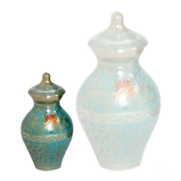 Small/Keepsake 4 Cubic Inch Brass Decorative Butterfly Funeral Cremation Urn